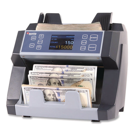Cassida 6600 UV/MG Top Loading Bill Counter