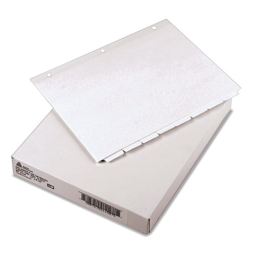 Avery® Write & Erase Plain-Tab Paper Dividers