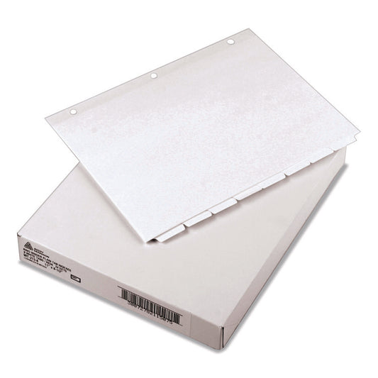 Avery® Write & Erase Plain-Tab Paper Dividers