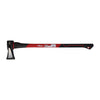 Hyper Tough 4.5lb Wood Log Splitter Axe with Red & Black Double Injection Fiberglass 34" Handle EasyOptionXY LLC