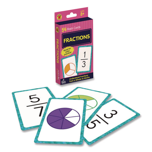Carson-Dellosa Education Fractions Flash Cards