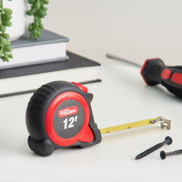 Hyper Tough 12ft. Self Lock Steel Tape Measure EasyOptionXY LLC