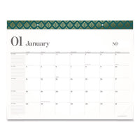 Cambridge® WorkStyle Monthly Desk Pad Calendar