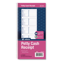 Adams® Petty Cash Receipt Book