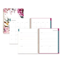 Blue Sky® Kelly Ventura Magenta Bloom Weekly/Monthly Planner