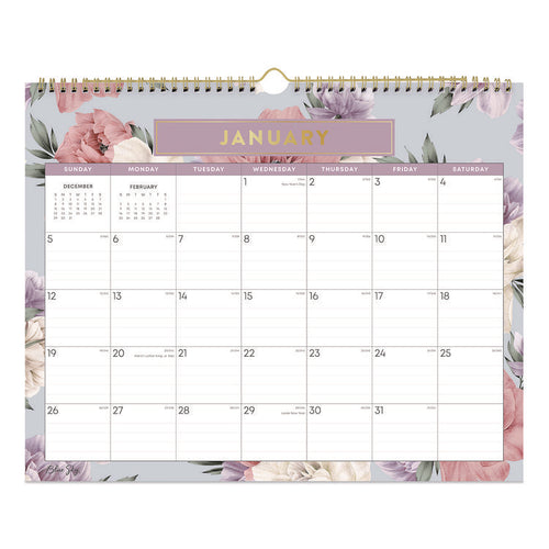 Blue Sky® Tula Monthly Wall Calendar
