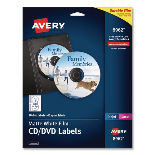 Avery® DVD Film Labels