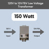 150W Multi-Tap Low Voltage Transformers | 12V - 15V