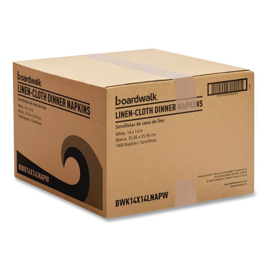 Boardwalk® Linen-Feel Flat Napkins