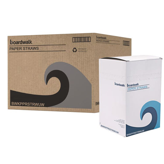 Boardwalk® Unwrapped Paper Straws
