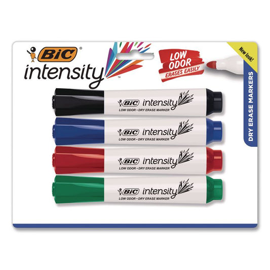 BIC® Intensity® Low Odor Chisel-Tip Dry Erase Marker