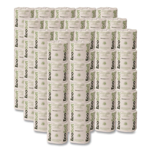 Eco Green® Recycled One-Ply Standard Bathroom Tissue