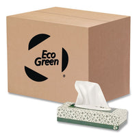 Eco Green® Recycled Two-Ply Facial Tissue