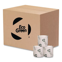 Eco Green® Recycled Two-Ply Standard Toilet Paper