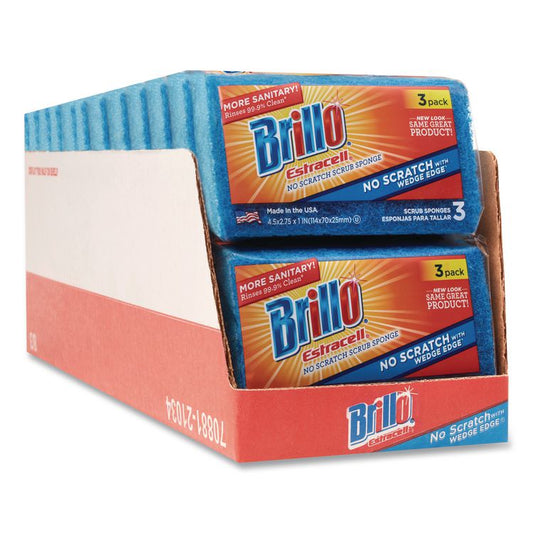Brillo® Estracell® No Scratch Kitchen Sponges