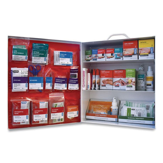 SUREFILL™ 100 Series Class A 3-Shelf First Aid Cabinet - Meds
