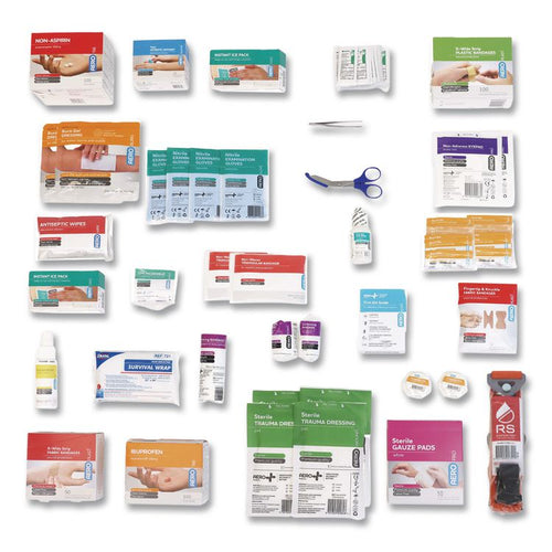SUREFILL™ 80 Series Class B 2-Shelf First Aid Cabinet Refill - Meds