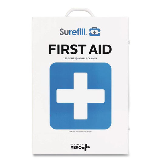 SUREFILL™ 150 Series Class B 4-Shelf Food First Aid Cabinet - Meds