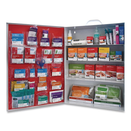 SUREFILL™ 150 Series Class B 4-Shelf First Aid Cabinet - Meds
