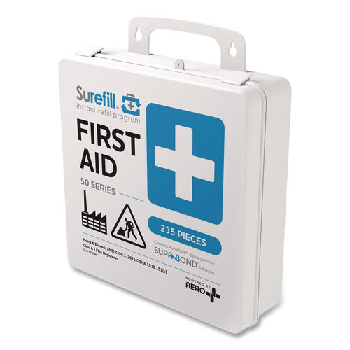 SUREFILL™ 50 Series ANSI A+ First Aid Kit - Weatherproof Plastic Case