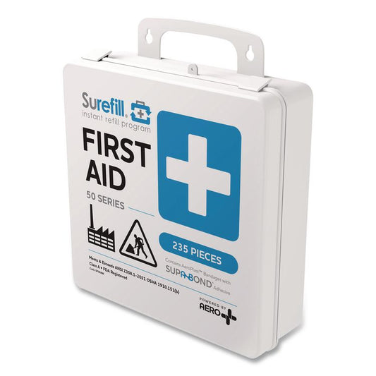 SUREFILL™ 50 Series ANSI A+ First Aid Kit - Weatherproof Plastic Case
