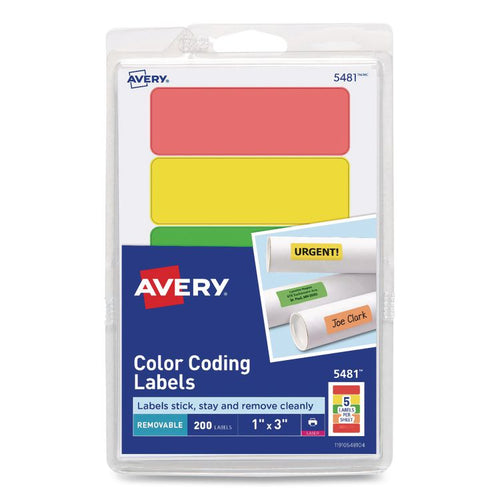 Avery® Color Coding Labels
