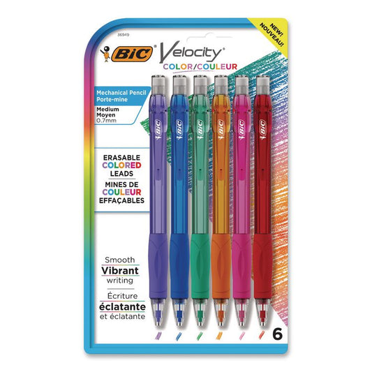 BIC® Velocity® Colored Lead Mechanical Pencils