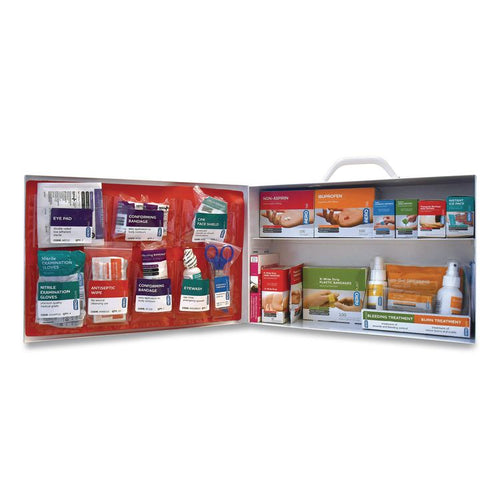 SUREFILL™ 80 Series Class A 2-Shelf First Aid Cabinet - Meds