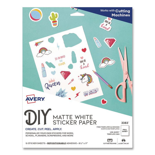 Avery® Multipurpose Sticker Project Paper