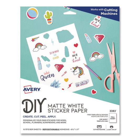Avery® Multipurpose Sticker Project Paper