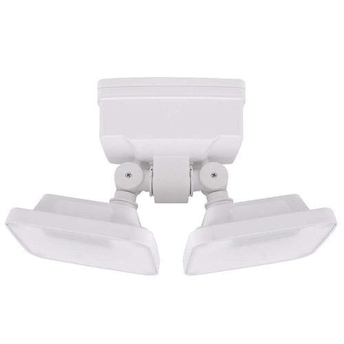 Hyper Tough Battery-Operated 600 Lumen Dual Head LED Security Light 103-Degree Beam Spread EasyOptionXY LLC