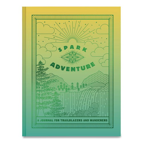 CHRONICLE BOOKS Guided Journal: Spark Adventure - A Journal for Trailblazers & Wanderers