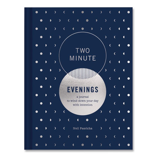 CHRONICLE BOOKS Guided Journal: Two Minute Evenings - Wind Down Your Day with Intention by Neil Pasricha