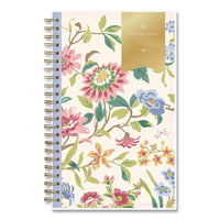 Blue Sky® Day Designer Climbing Floral Blush Create-Your-Own Cover Academic Year Weekly/Monthly Planner