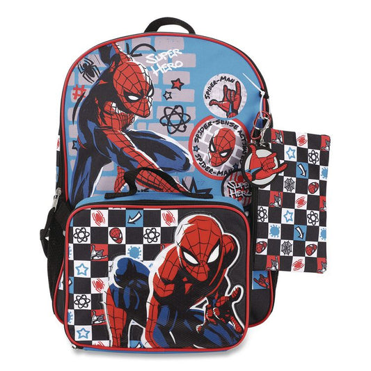 Bioworld® Spiderman Kids 5-Piece Backpack Set