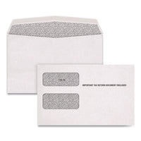 Adams® Double Window Tax Form Envelopes