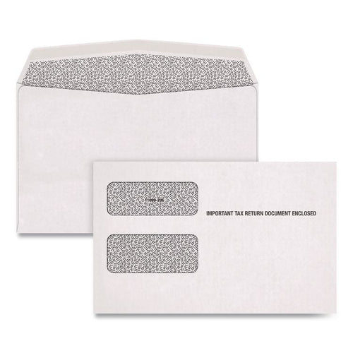 Adams® Double Window Tax Form Envelopes