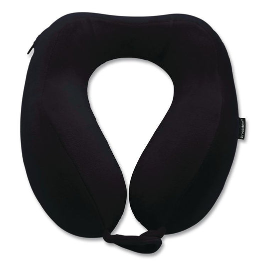 Brookstone® Memory Foam Fabric Travel Pillow