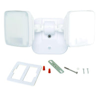 Hyper Tough 3000 Lumen Motion Activated LED Security Light with Adjustable Dual Lamp Heads, Hardwired EasyOptionXY LLC