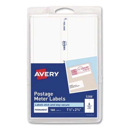 Avery® Postage Meter Labels For Pitney-Bowes Postage Machines