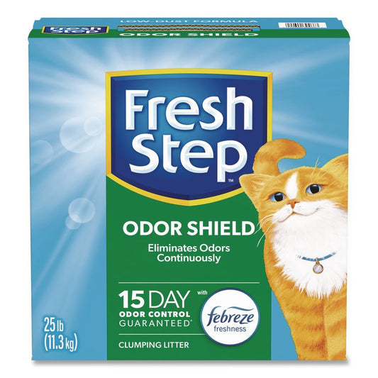 Fresh Step® Odor Shield Clumping Litter with Febreze® Freshness