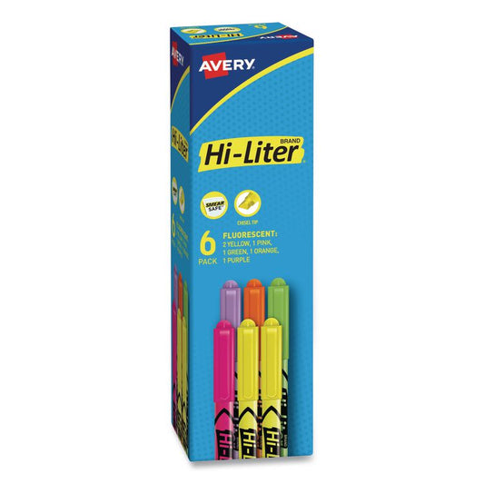 Avery® HI-LITER® Pen-Style Highlighters