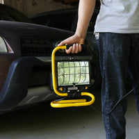 Hyper Tough Halogen Work Light,Yellow,500 Watts,Model 8624 EasyOptionXY LLC