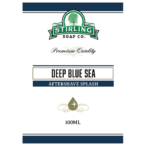Stirling Soap Co. Deep Blue Sea Shaving Collection