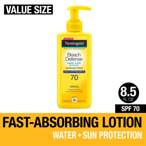 Neutrogena Beach Defense SPF 70 Sunscreen Lotion, Oil-Free, 8.5 oz EasyOptionXY LLC