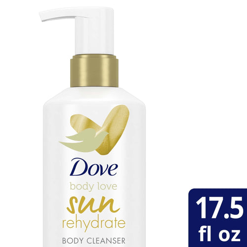 Dove Body Love Sun Rehydrate Women's Body Cleanser, Exotic Fruit & Nourishing Vanilla, 17.5 fl oz EasyOptionXY LLC