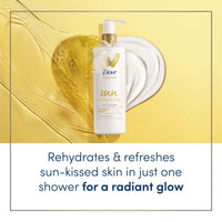 Dove Body Love Sun Rehydrate Women's Body Cleanser, Exotic Fruit & Nourishing Vanilla, 17.5 fl oz EasyOptionXY LLC