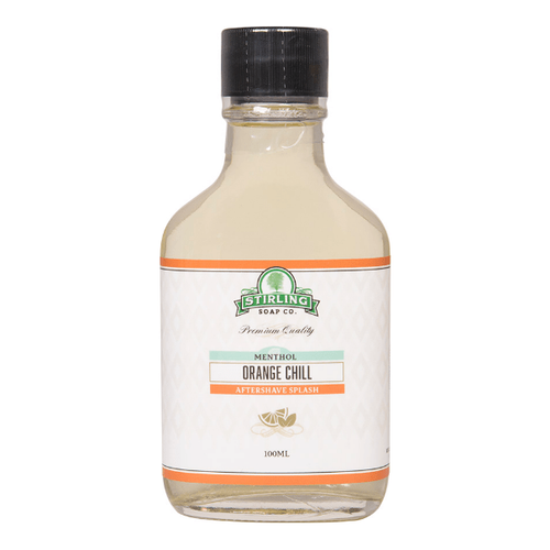 Stirling Soap Co. Orange Chill Shaving Collection