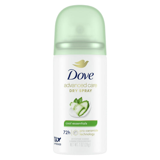 Dove Advanced Care Travel Size Antiperspirant Deodorant Dry Spray Cool Essentials Pro Ceramide Technology, 1 oz EasyOptionXY LLC