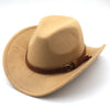 The Maverick - Classic Cowboy Hat - Durable Cotton, Stylish & Comfortable for All Seasons